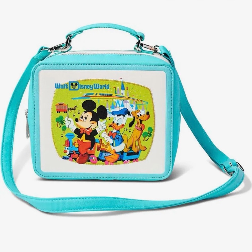 NWT Disney Vault Collection Loungefly Lunchbox Crossbody